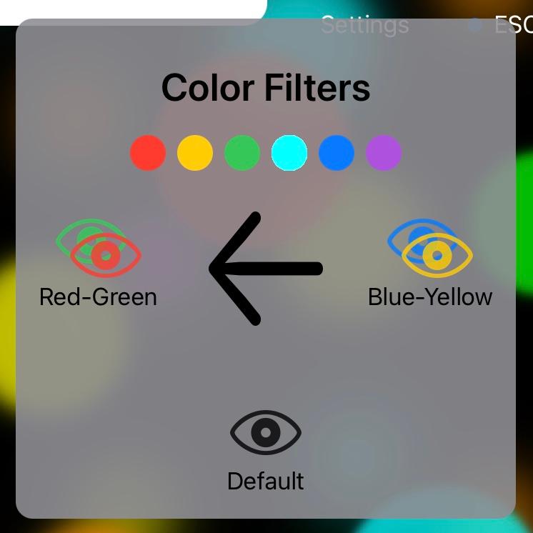 colour filters image