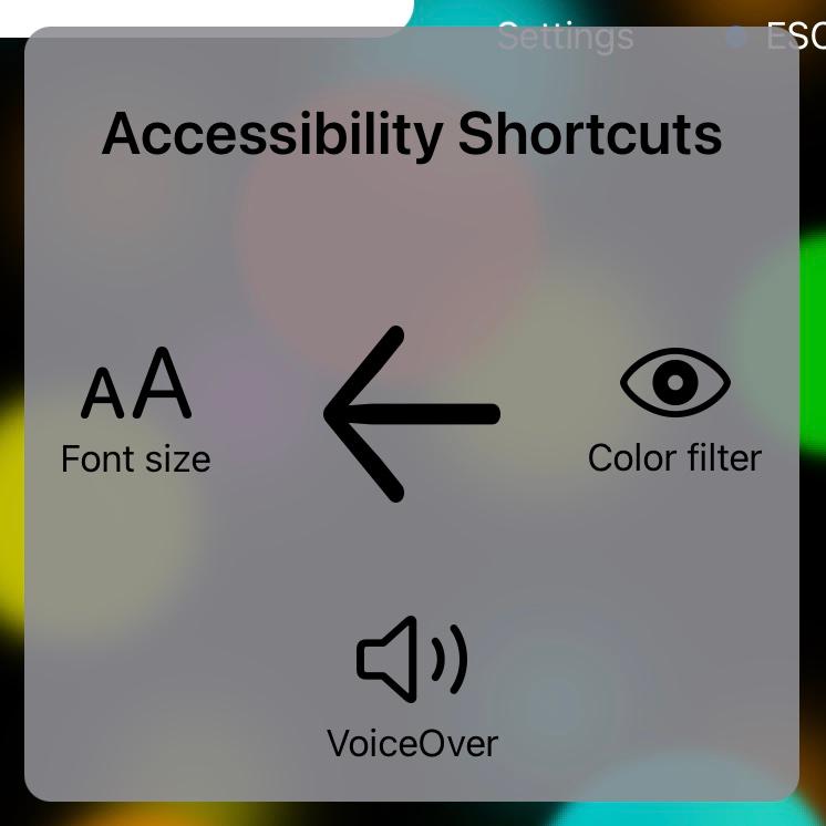 accessibility shortcuts image
