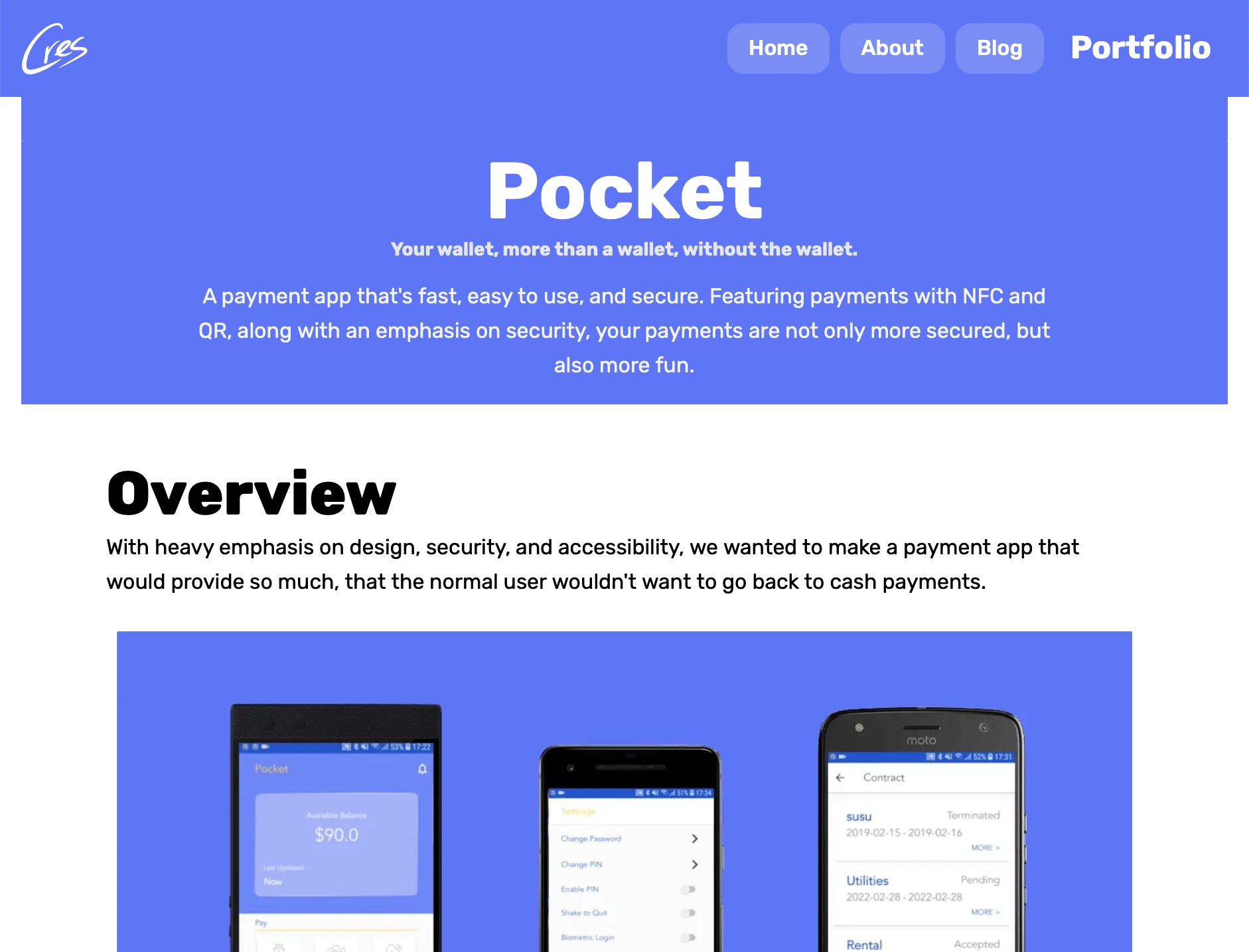 pocket's portfolio image