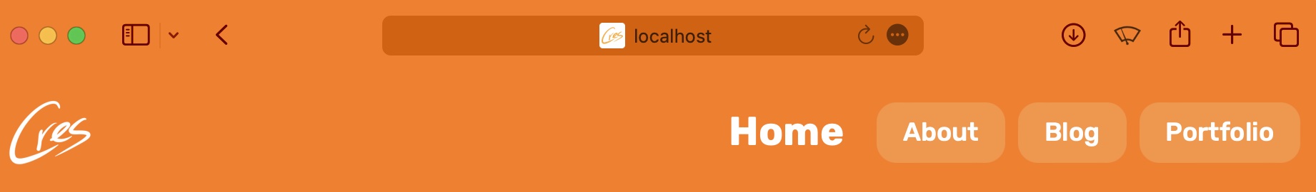 navigation on mobile with back button image
