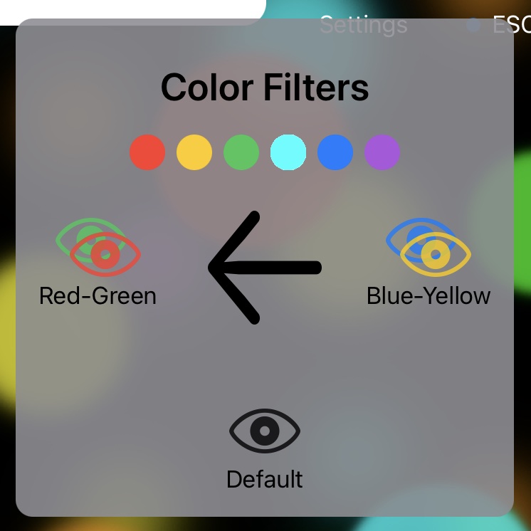 colour filters image