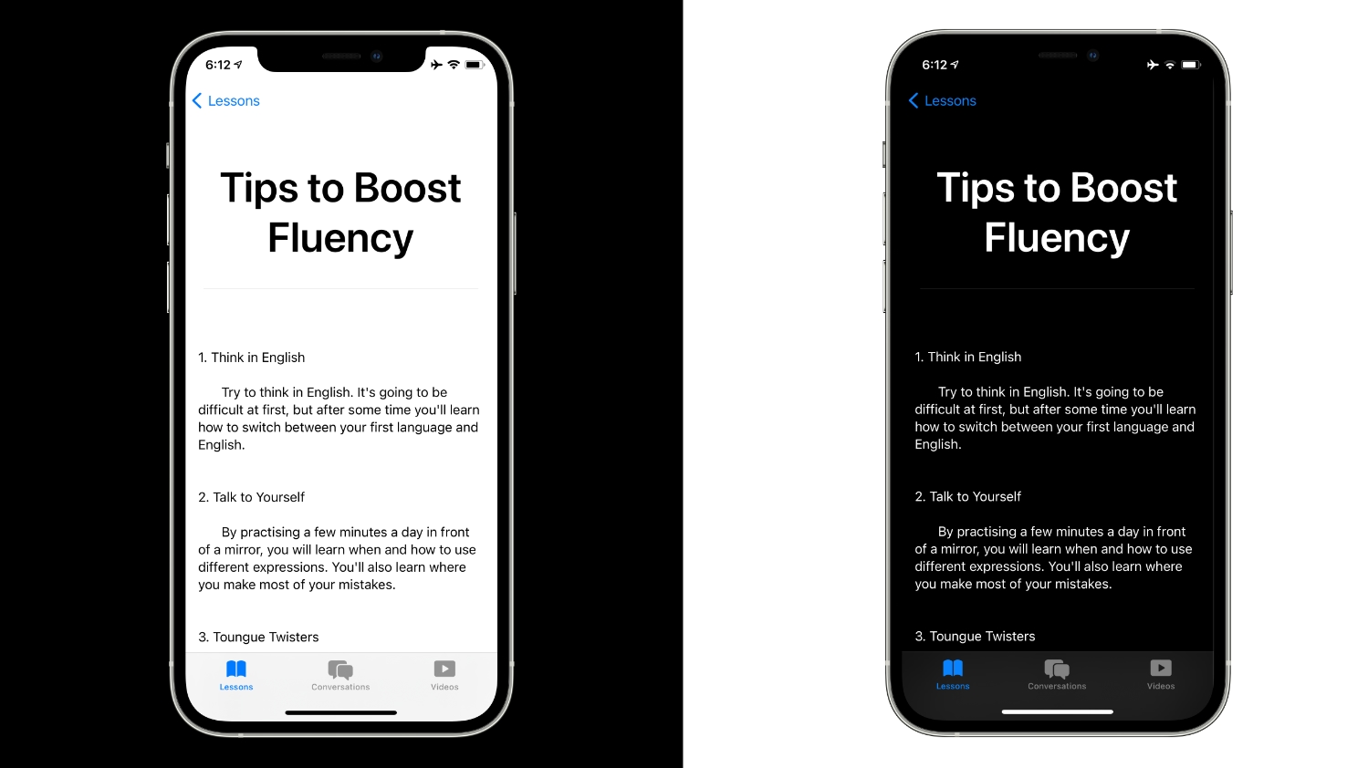 light and dark theme image