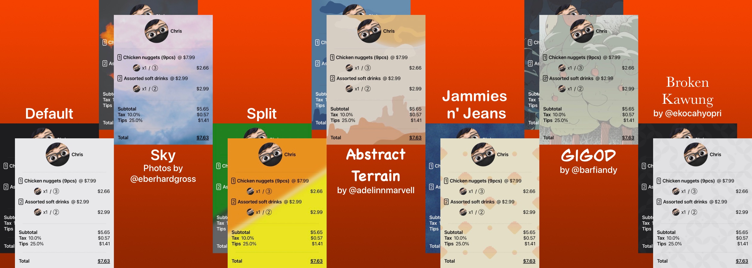 custom receipts image